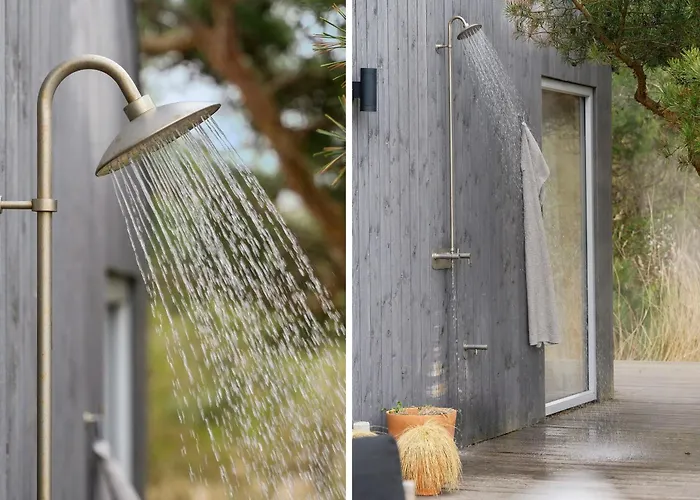 Designer House With Outdoor Bath On Odden Tatil Evi